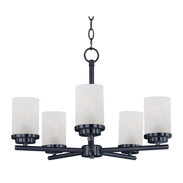 Maxim Corona 5-Light Chandelier 10205FTBK